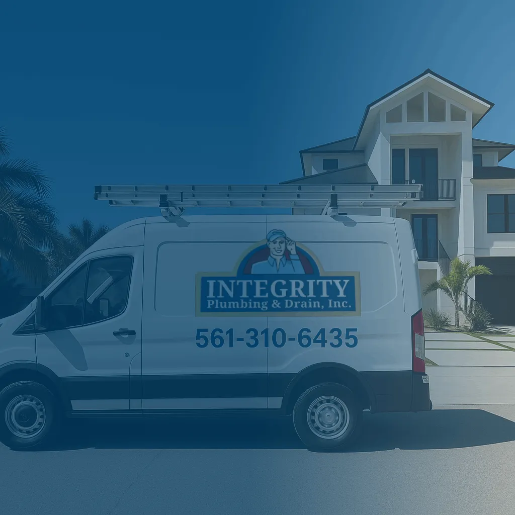 Integrity Plumbing service vehicle