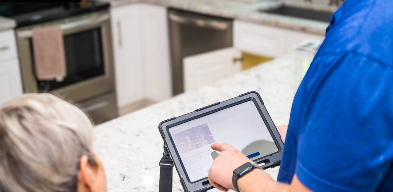 Checking for water leaks in West Palm Beach home